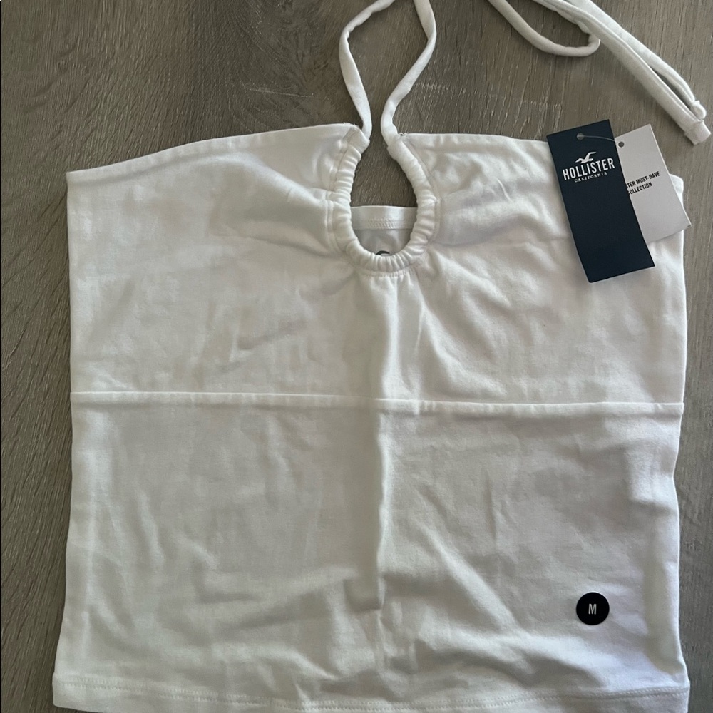 Hollister hollow out crop  tops